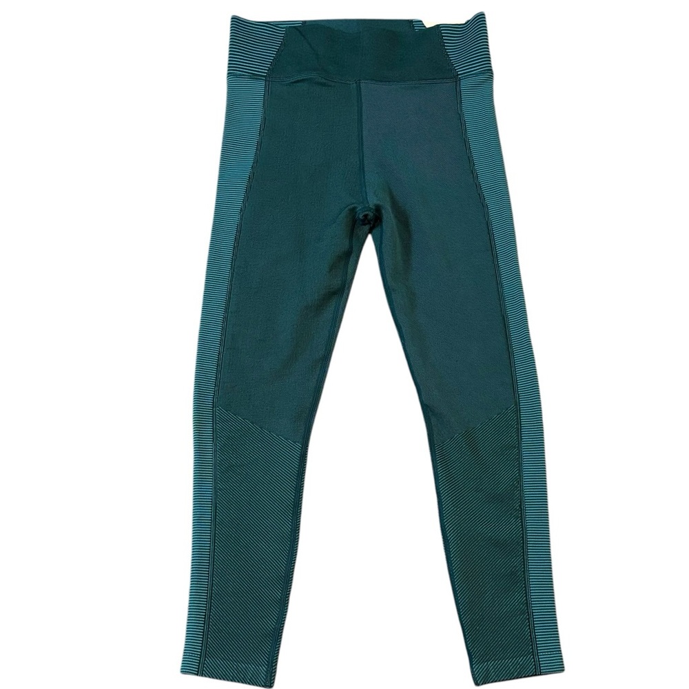 Offline by Aerie Teal Seamless Offline High Rise Fleece Lined 7/8 Leggings